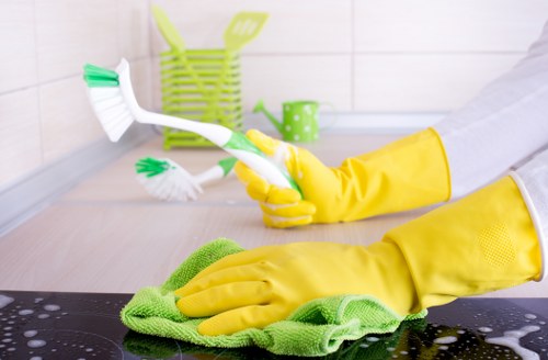 Final safety review for carpet cleaning operations