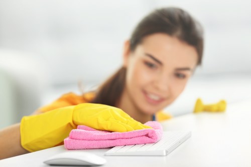 Professional carpet cleaning in Strawberry Hill improving a living room floor