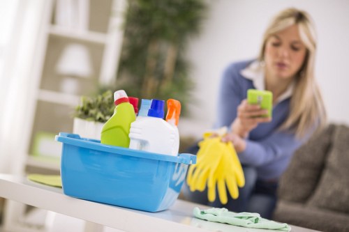 Home carpet cleaning service restoring a high-traffic area in Strawberry Hill